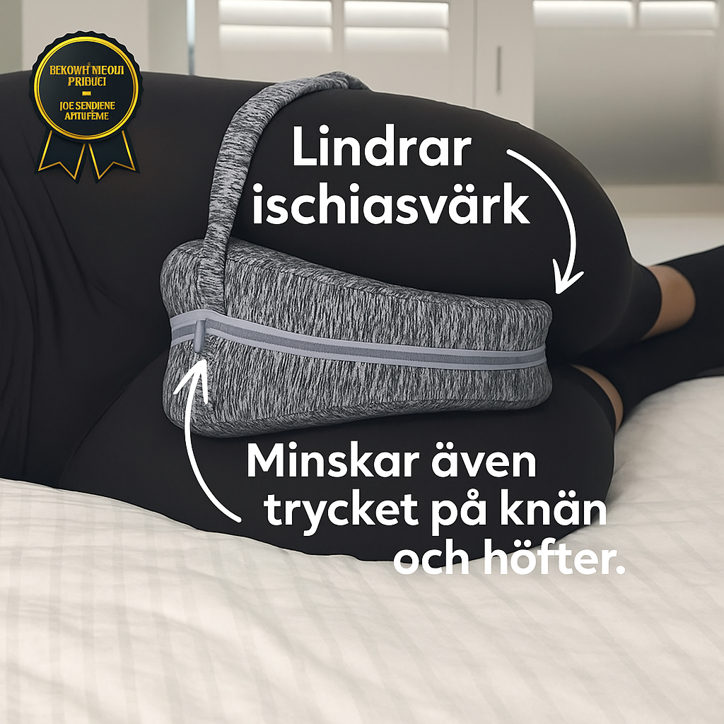Höftkudde ⎜Knäkudde för höft, rygg och ischias