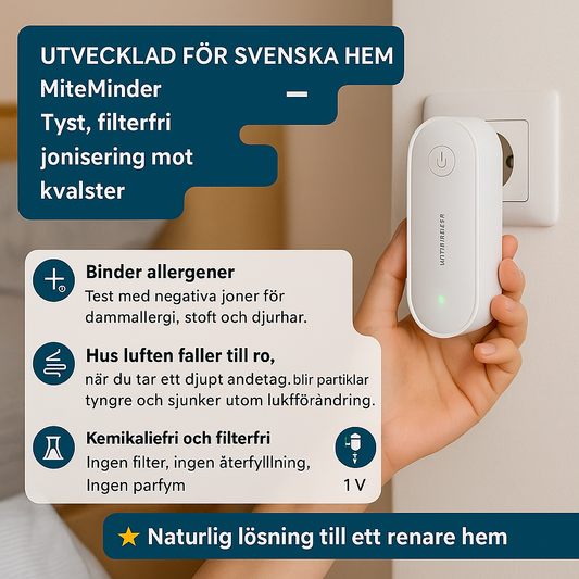 Kvalsterborttagare | Fräschare morgnar och ett hälsosammare hem