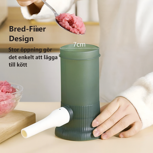 Hushålls manuell korvfyllningsmaskin