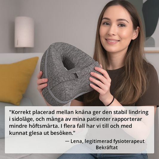 Höftkudde ⎜Knäkudde för höft, rygg och ischias