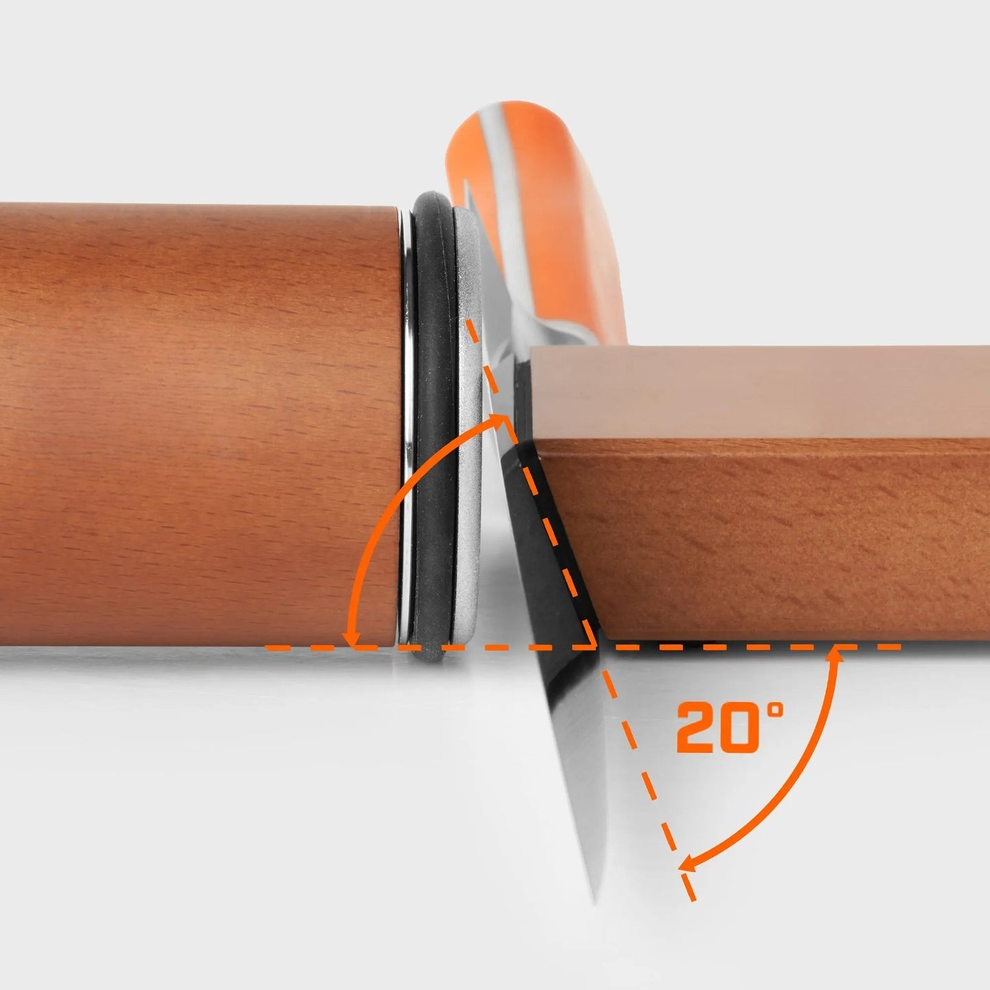 Sista dagen 50% RABATT - Rullende knivslibermed magnet