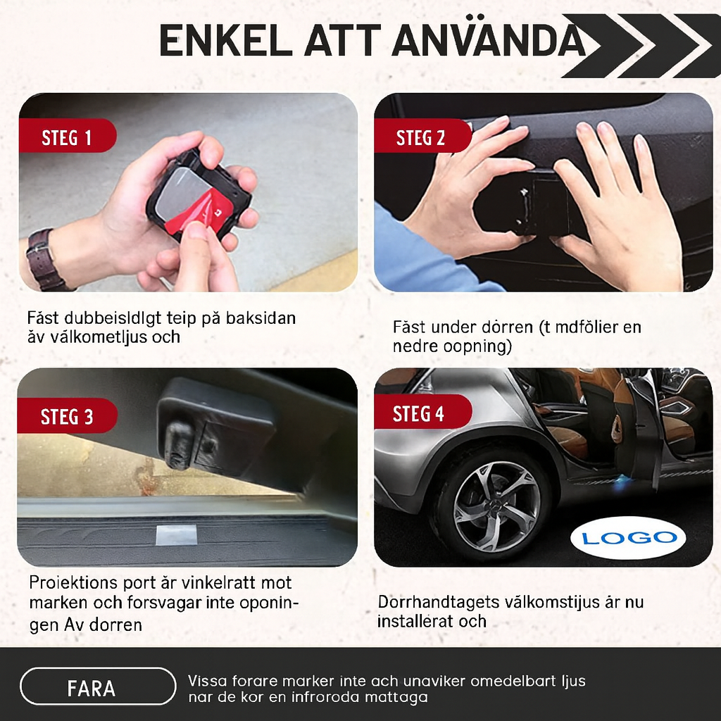 Få dina bildörrar att se attraktiva och säkra ut