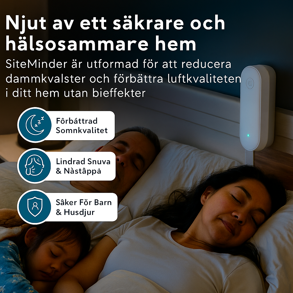 Kvalsterborttagare | Fräschare morgnar och ett hälsosammare hem