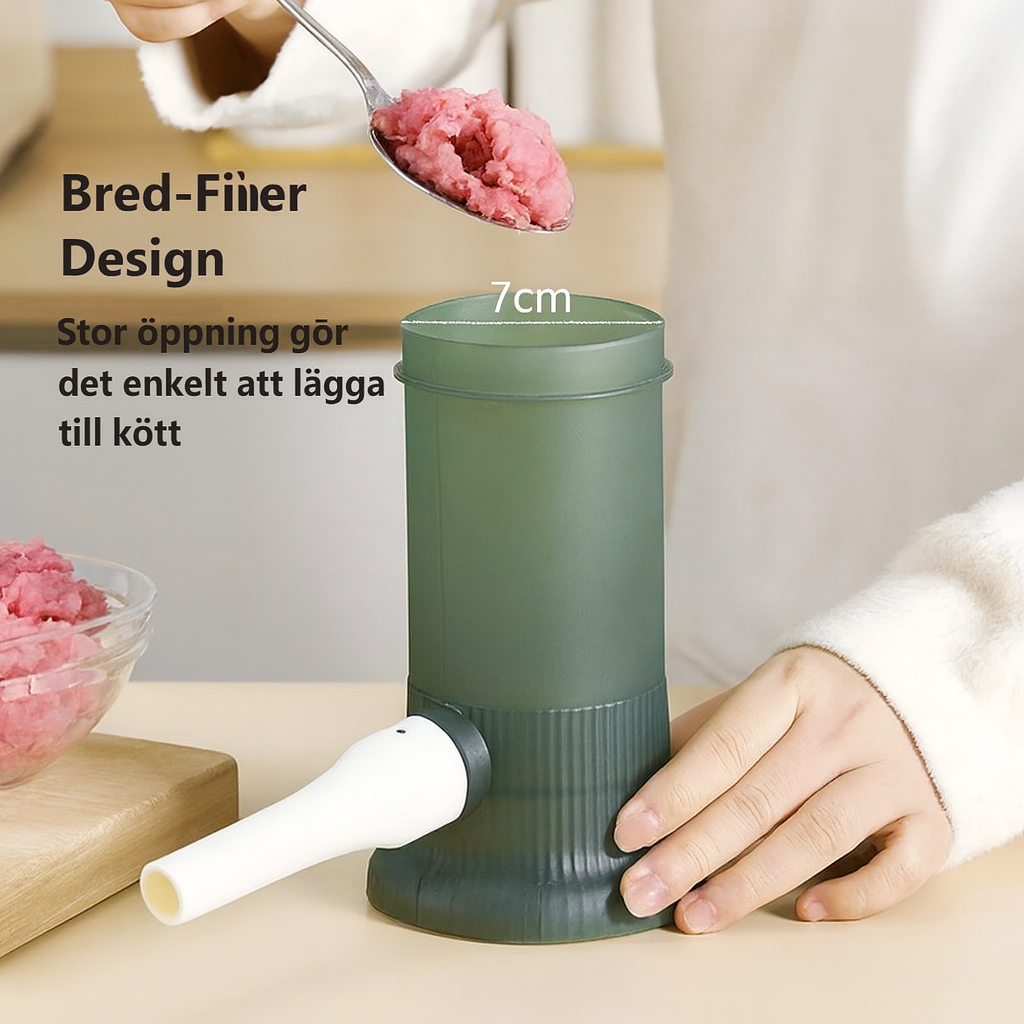 Hushålls manuell korvfyllningsmaskin